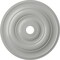 Ekena Millwork Jefferson Ceiling Medallion (Fits Canopies up to 5"), 26 1/2"OD x 3 5/8"ID x 1 1/2"P, Frost CM26JEFRF - alternate 1